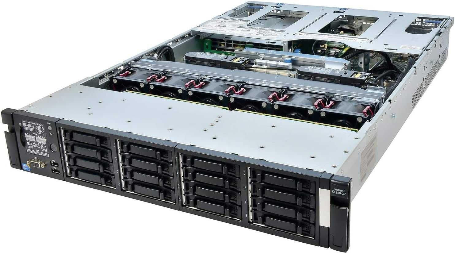 Server HP proliant dl380 g7 130 gb Ram 8HDD sas