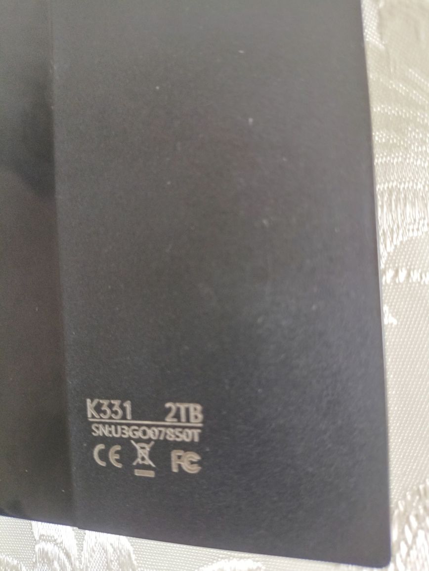 внешний жёсткий диск (HDD) Netac (2 террабайта)