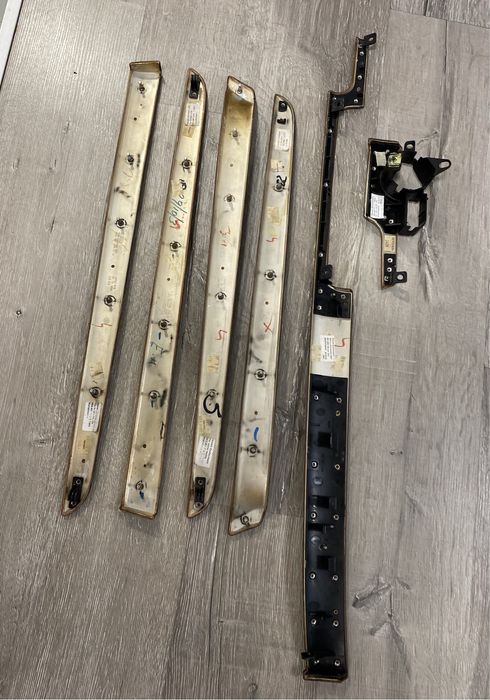 Интериорни лайсни махагон за Audi A4 B6,B7