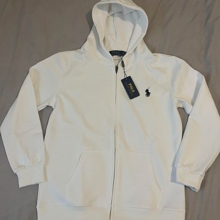 #STOC NOU# Hanorac Polo WHITE -verificare colet