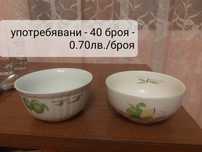Чинии , паници,прибори,чаши за кафе