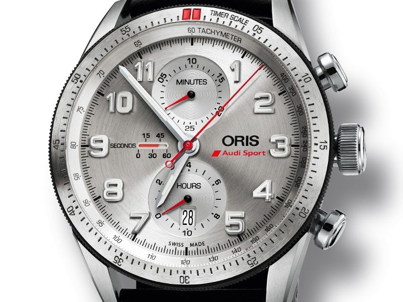 ORIS AUDI Sport Titanium / Tungsten Automatic Chronograph
