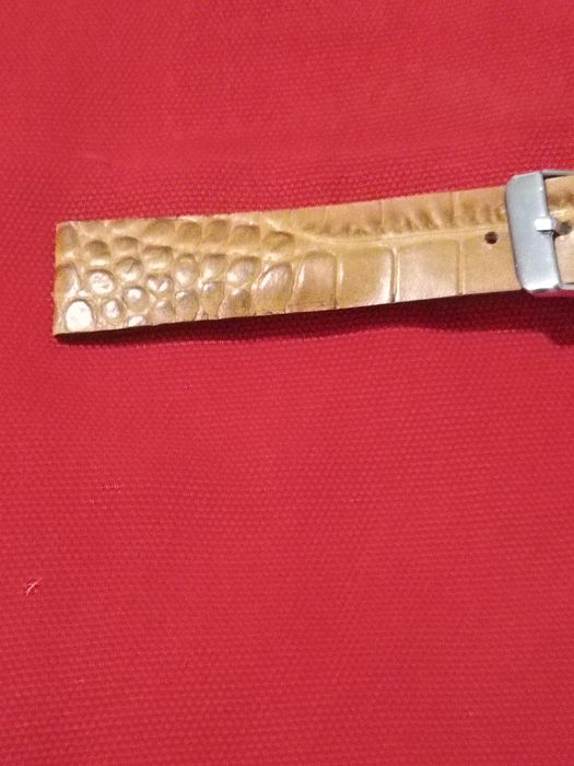 Vând curea ceas din piele de șarpe de 18 mm
