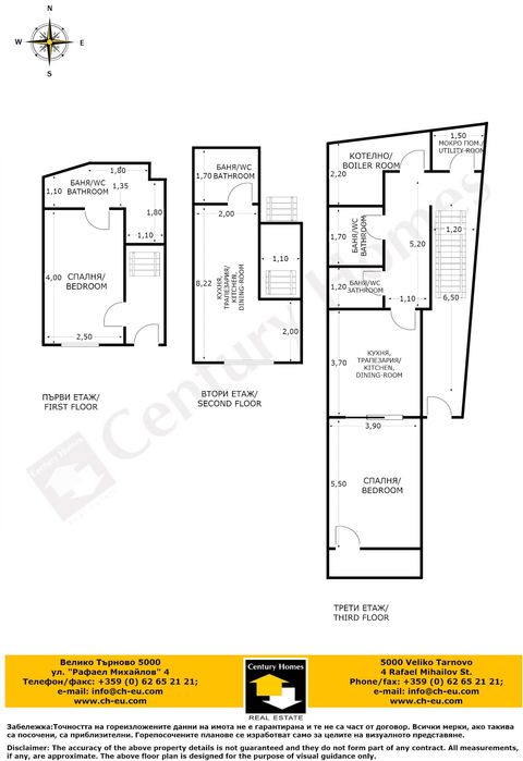 Продава се Етаж от къща в Велико Търново, Център - 120 кв.м за 1250 €/кв.м - Снимка #18