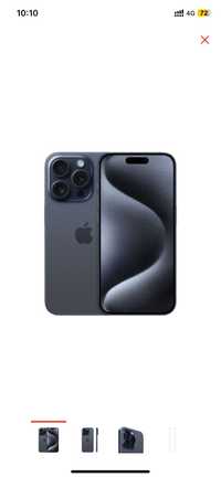 Смартфон Apple iPhone 15 Pro 256Gb синий