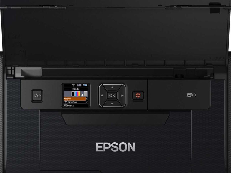 Imprimanta portabila Epson WF 100 si scaner portabil Epson ES - 60 w