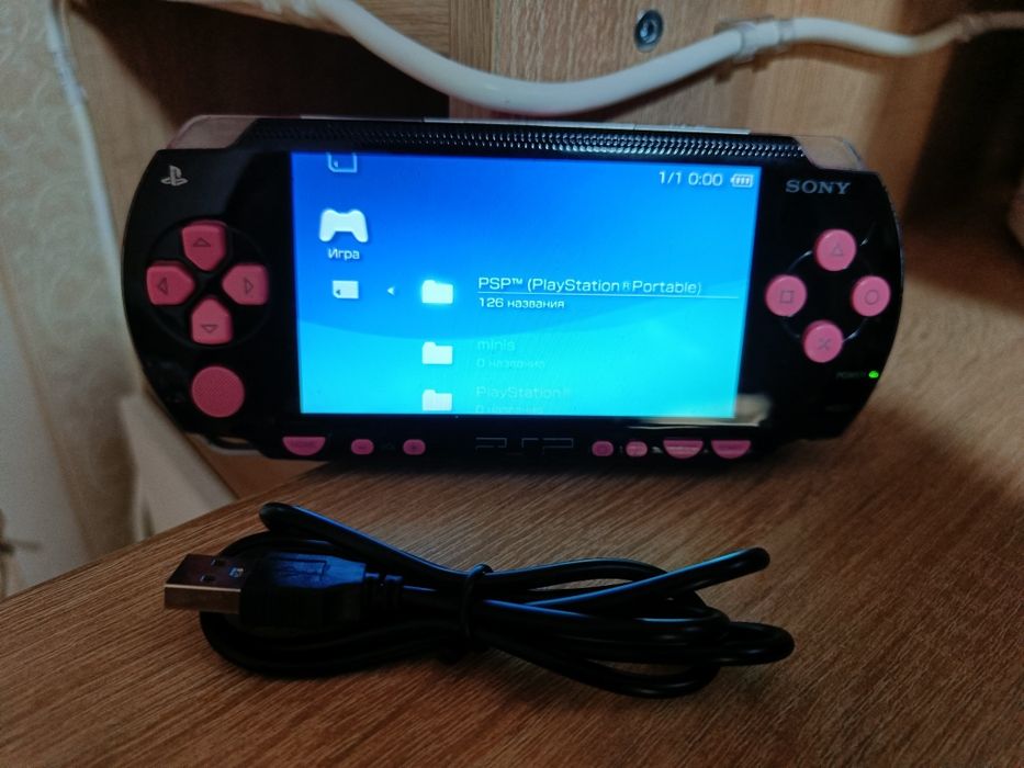 Sony psp + 126 игр
