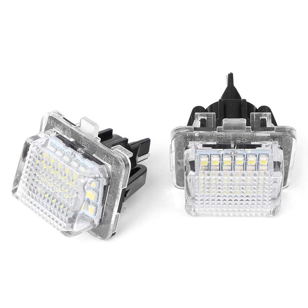 Плафони LED 3027-10 за регистрационен номер BENZ C, S, E, CL class