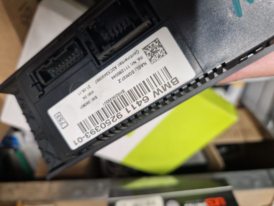 Фейслифтов климатроник и бутон за фарове BMW E81 E87 E90 E91 E92 E93