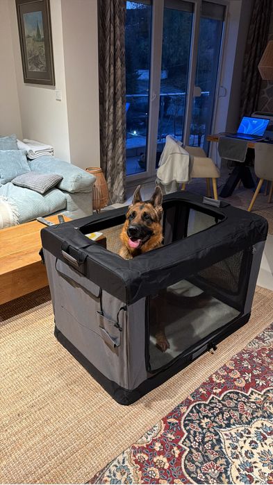 Клетка за куче за автомобил