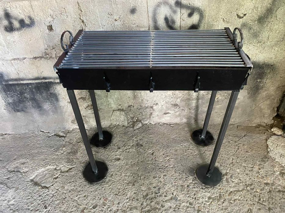 Барбекюта изработени по идея на клиент като модел и размер.