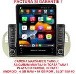Navigatie Fiat 500 din 2007 - 2015 Ecran TESLA 9.7 inch 4GB RAM