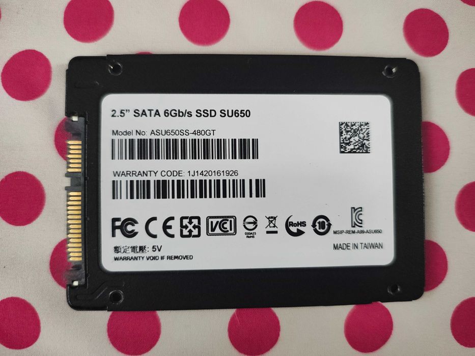 SSD ADATA Ultimate SU650 480 GB SATA-III 2.5 inch.