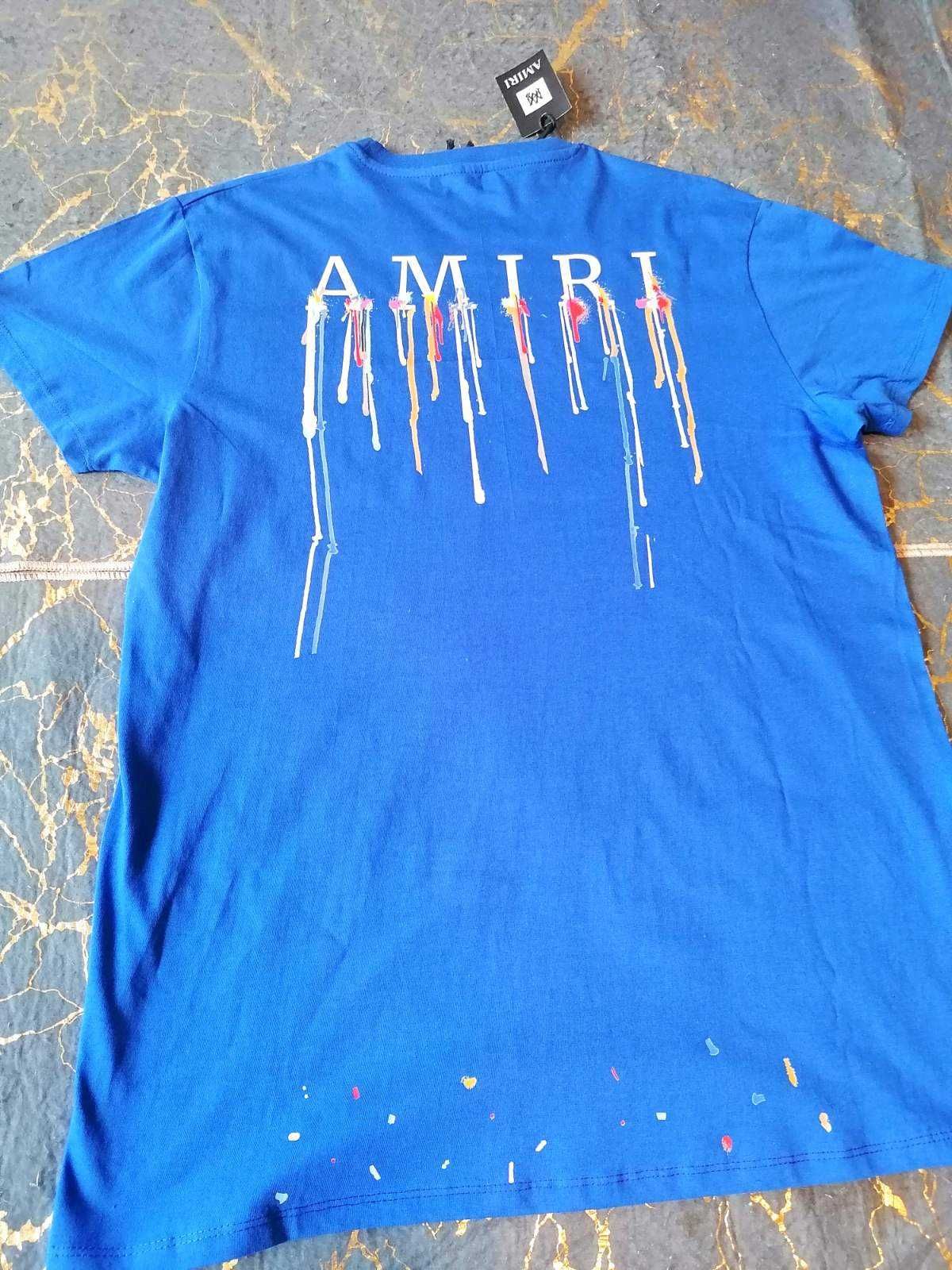 Amiri мъжки тениски в син цвят / AMIRI тениска / t shirt