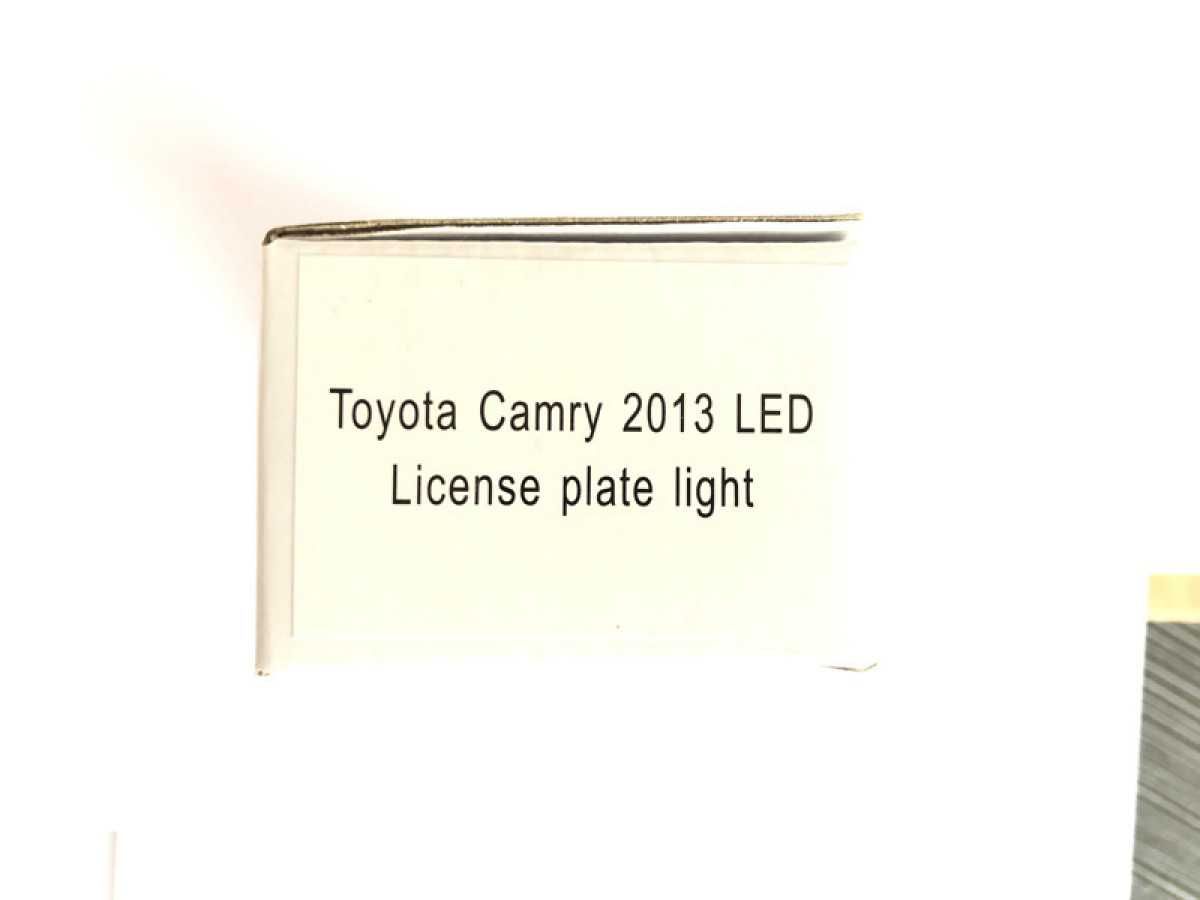 Lampi Numar LED leduri Canbus număre înmatriculare Toyota Corolla Priu
