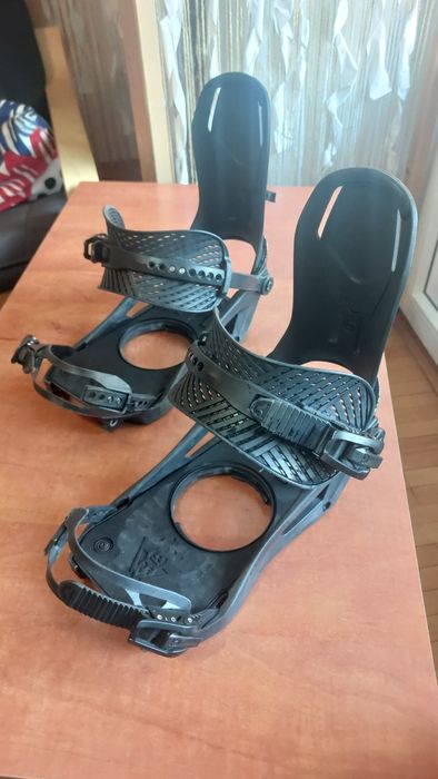 Legaturi splitboard & snowboard Union Charger Black L & Coral S