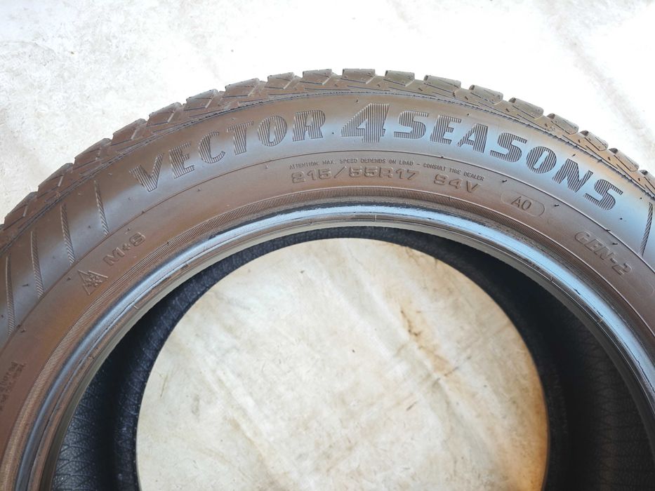 Anvelope 215/55/17 an 2021 all season M+S GOODYEAR Vector 4 Seasons