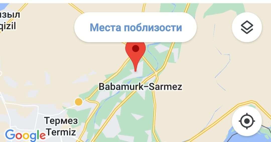 Термиз тумани Сабзипоя махалласи 6 соток ер сотилади