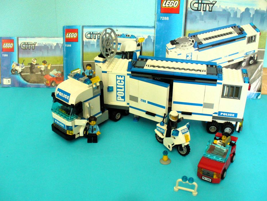LEGO City 7288Полицейски камион/мобилна станция/+мод.7285,7741 и60042