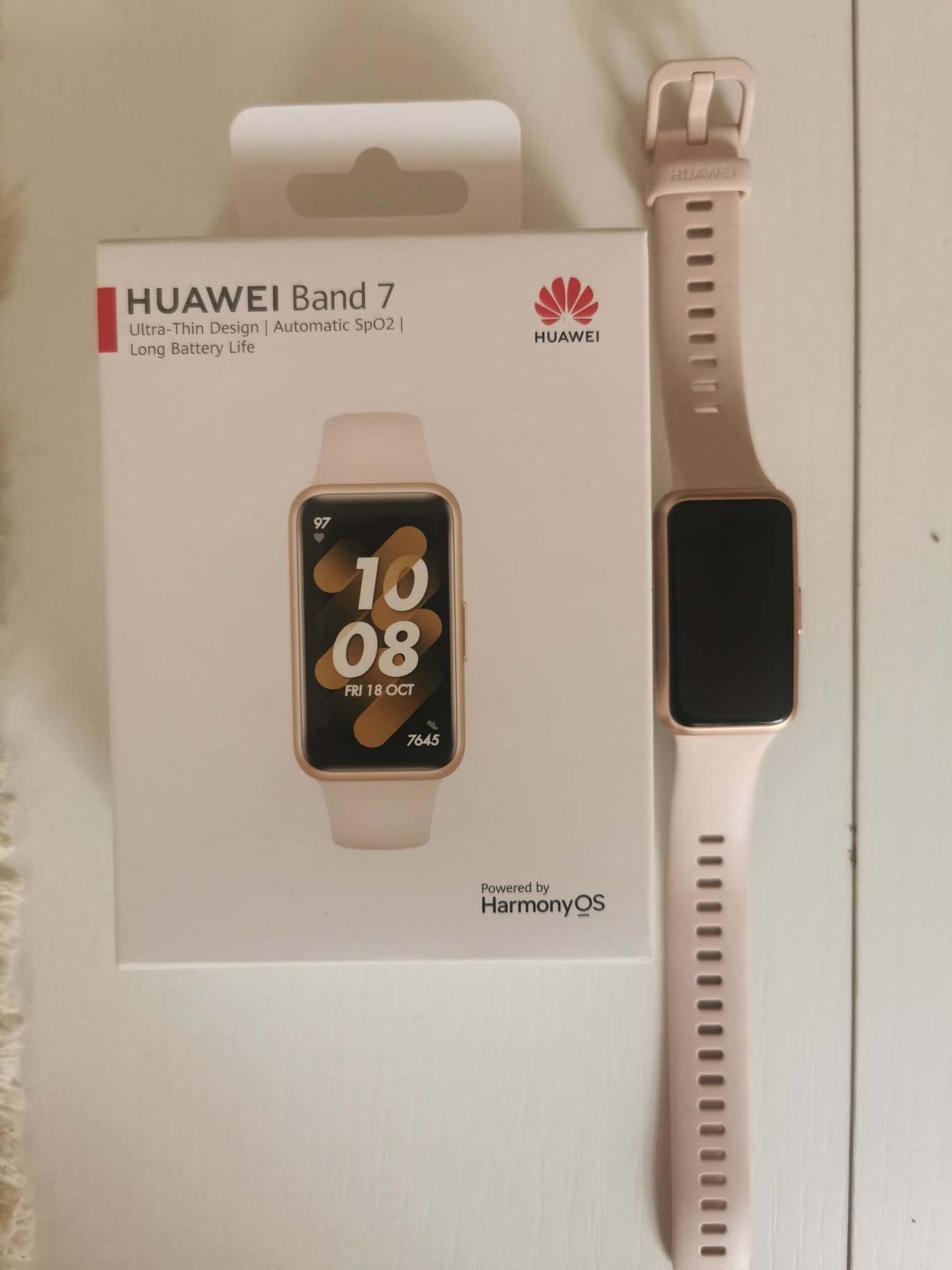 Smartwatch Huawei Band 7
Nebula Pink
Silikone Strap
Android/ios