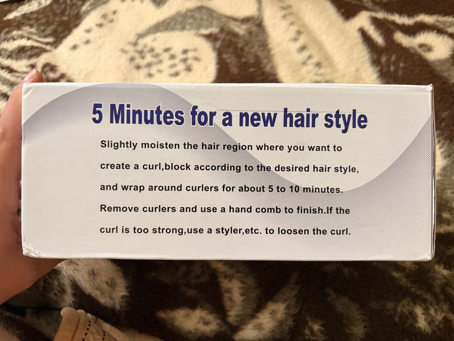 Професионален комплект електрически ролки за коса