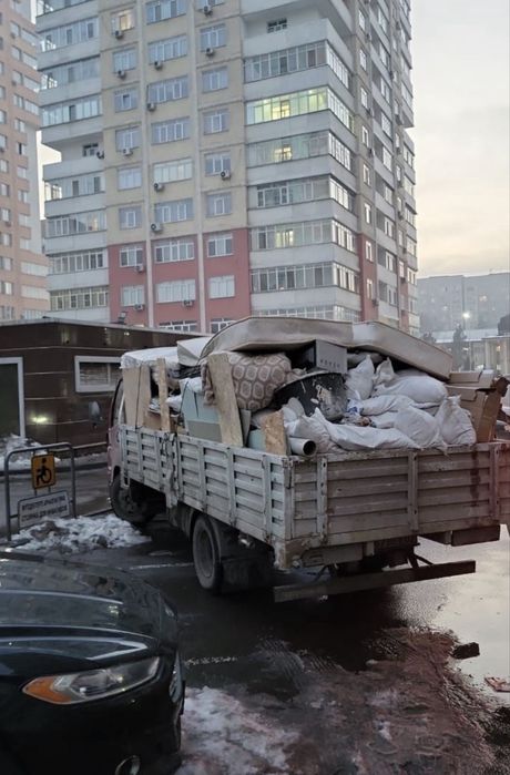 вывоз мусора на свалку: очистка квартир