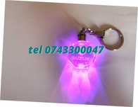 Promotie Breloc Sticla Led Cristal 6 Culori Suzuki Sau Alte Auto