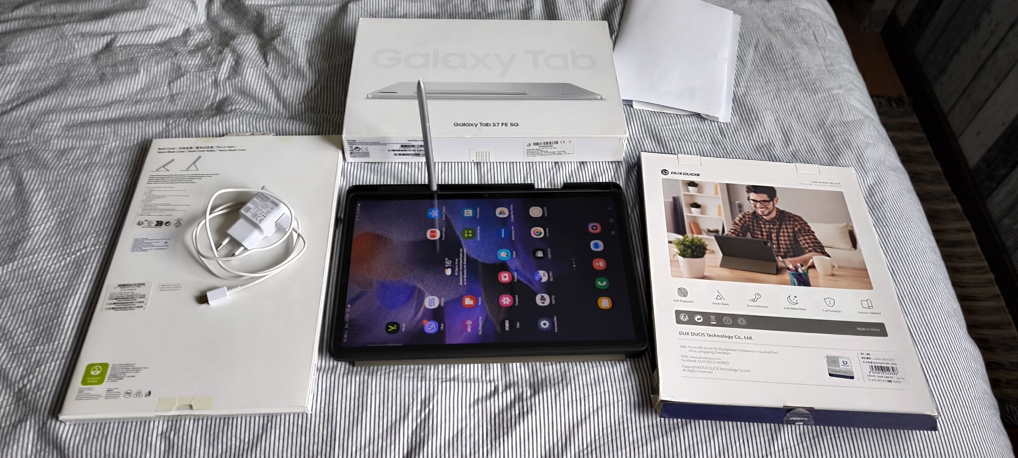 Galaxy Tab S7 FE 5G Mystic Silver 64GB