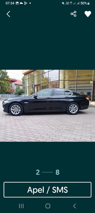 BMW seria  5 ,f10 euro  5 înmatriculat , Automat