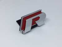 Emblema VW R grila rosu