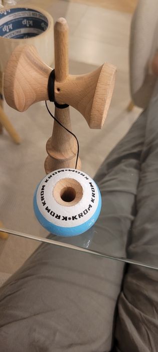 Kendama krom pop stick blue cyan