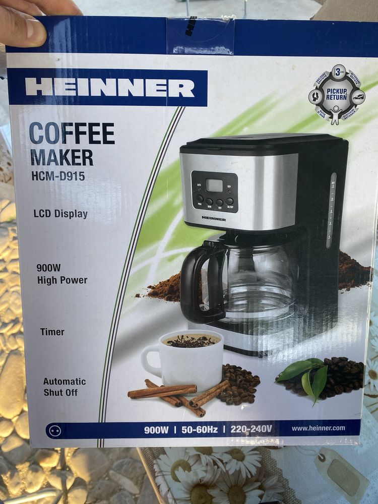 Cafetiera digitala Heinner hcm-d915, 900w