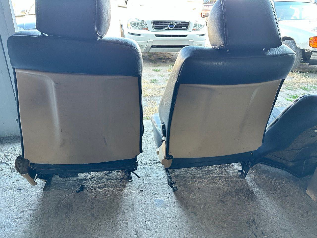 Седалки седан w124 mercedes комплект комбинирана кожа