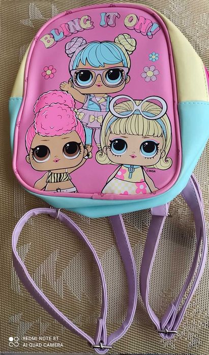 LOL нова детска кожена раница
