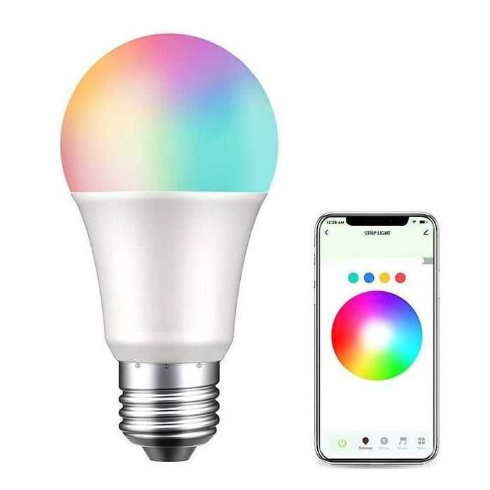 Bec inteligent LED, WiFi SMART, Multicolor, Smarthome, RGB, 9W, 220V