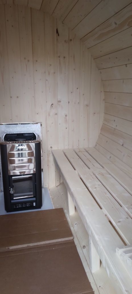Sauna tip butoi exterior