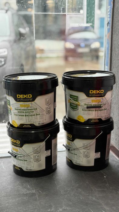 Vopsea Lavabila Elastomerica Exterior Interior Deko Professional V8069