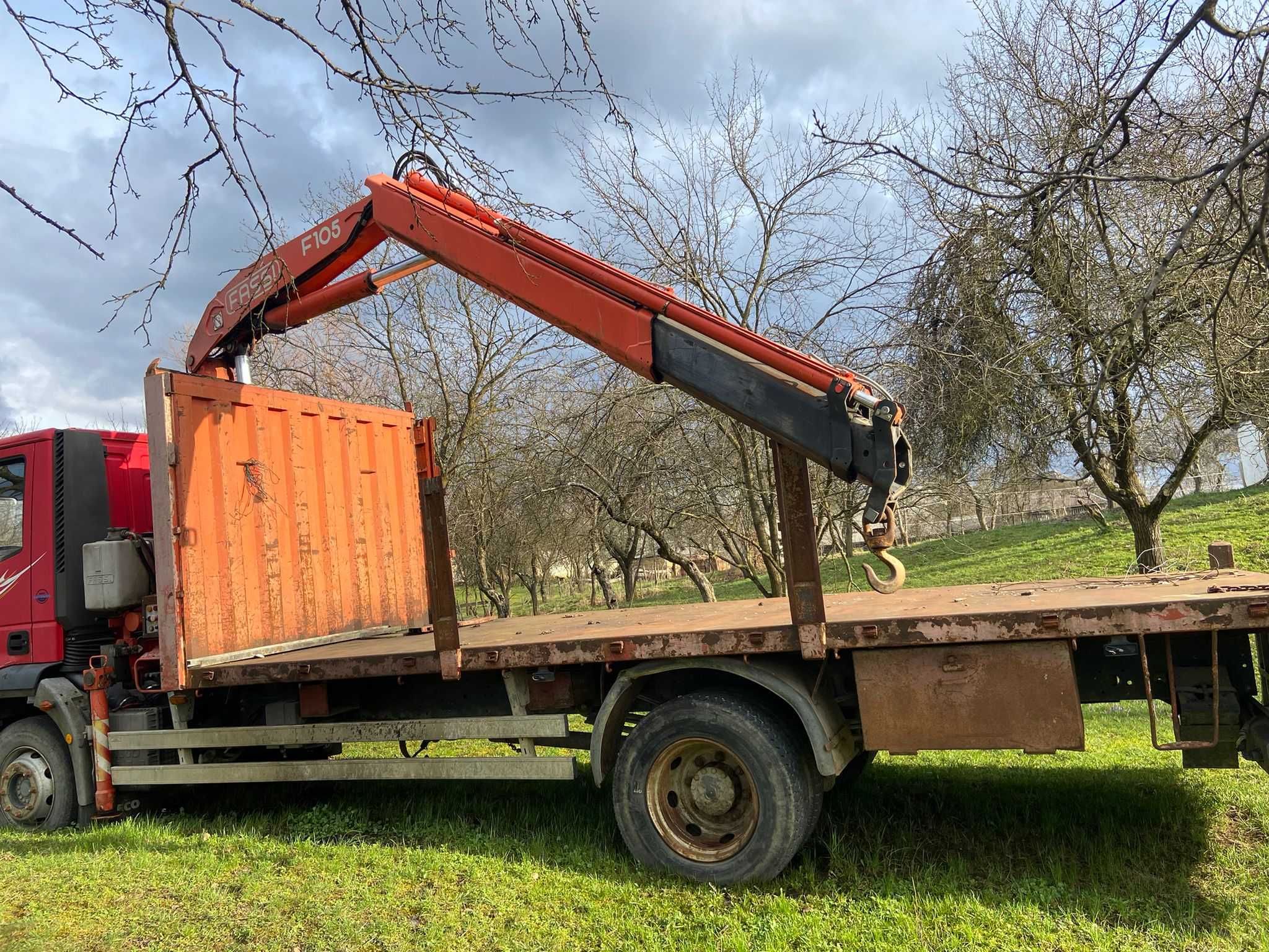 Iveco eurocargo ML120E24 cu macara