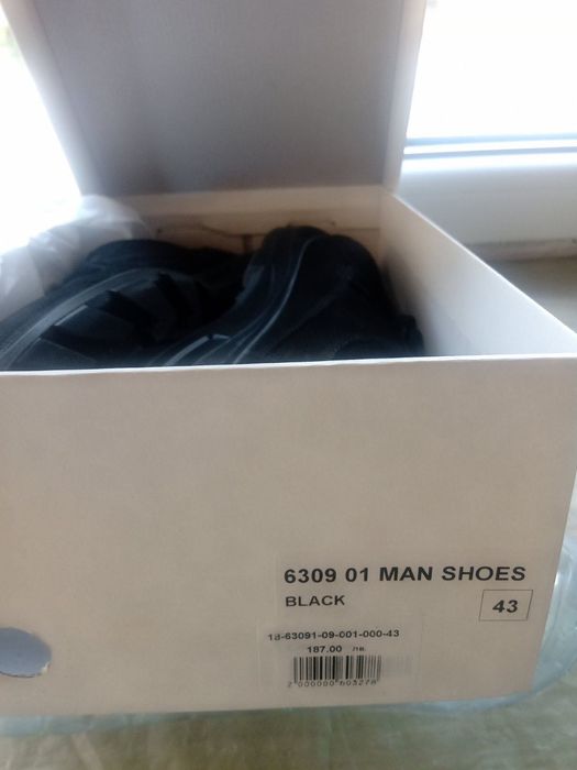 Мъжки обувки естествена кожа