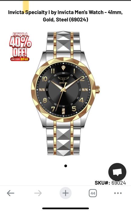 Часовник INVICTA