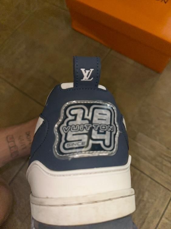 Louis Vuitton Skate White Blue