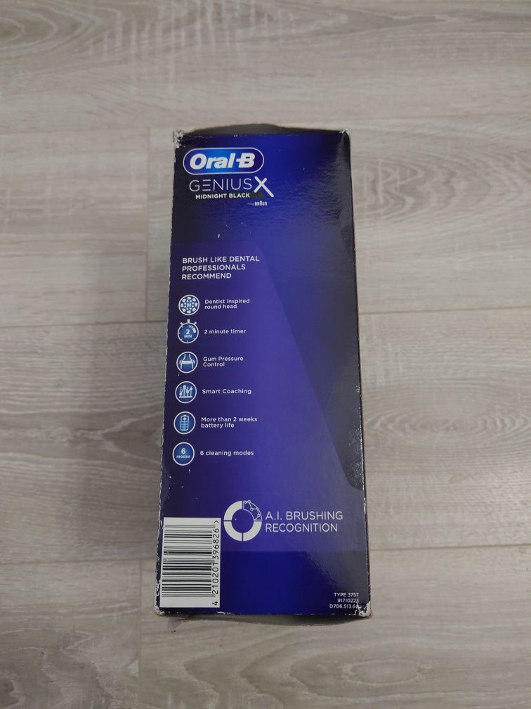 Periuța de dinți electrica Oral B Genius X Braun