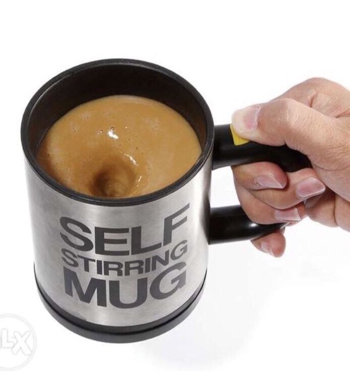 Отличный Подарок для Вас и Ваших Друзей! Кружка-Самомешалка SELF MUG