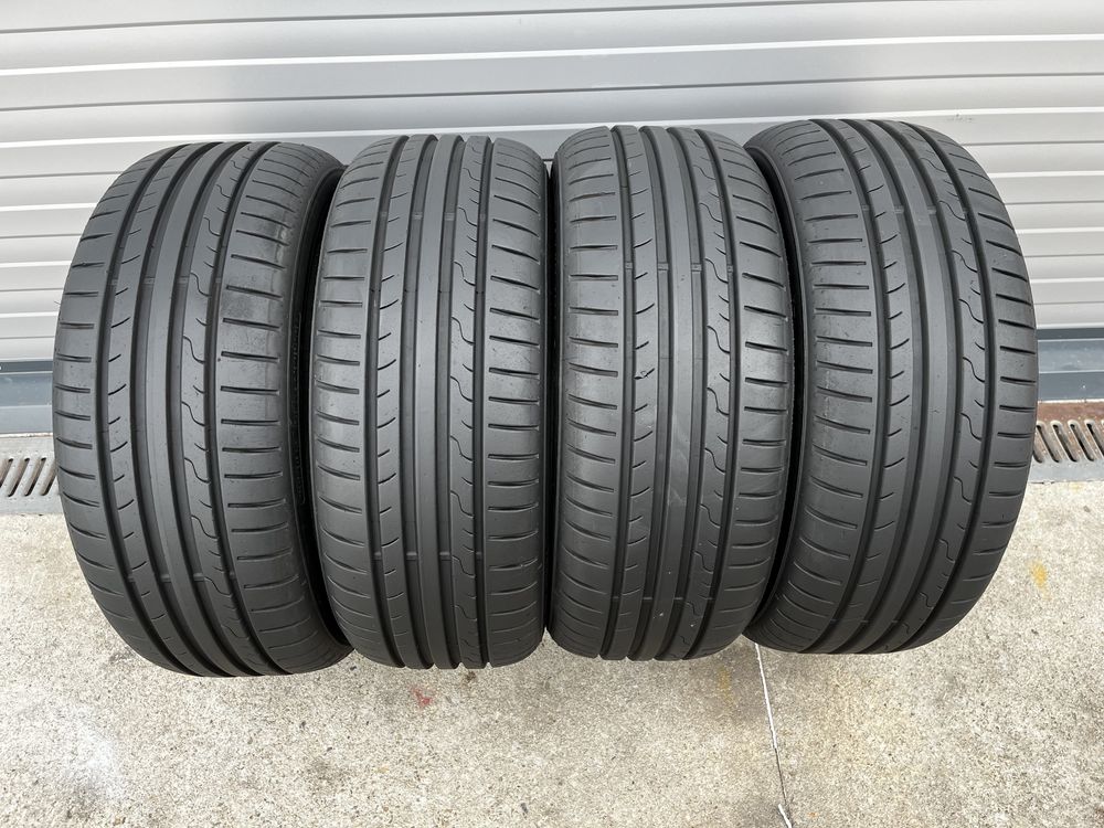 4бр Летни гуми 205/55/R16/Dunlop Sport Bluresponse /dot0216г/7.3 мм