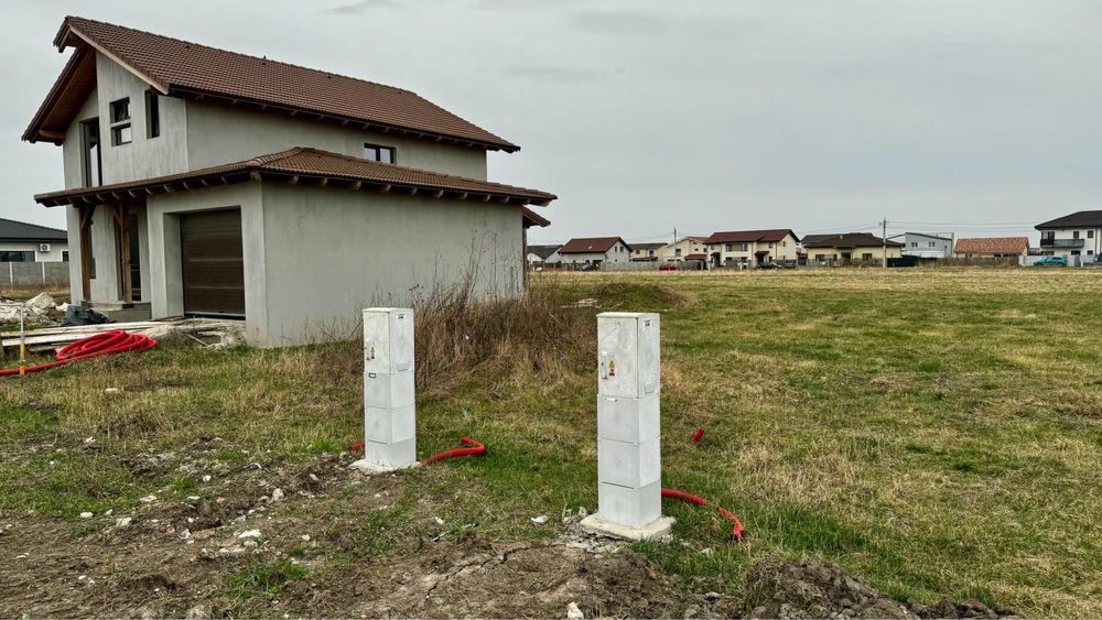 Proprietar vand Teren  Mosnita Noua cu toate utilitatile in fata