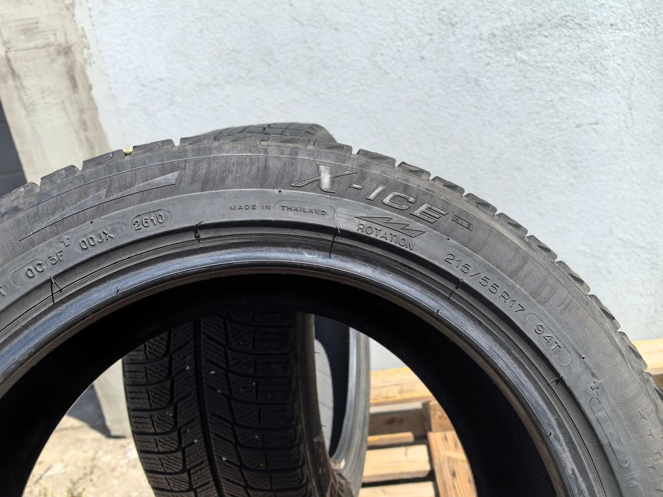 215/55/17 Мишелин ДОТ 2010 и 2014 г