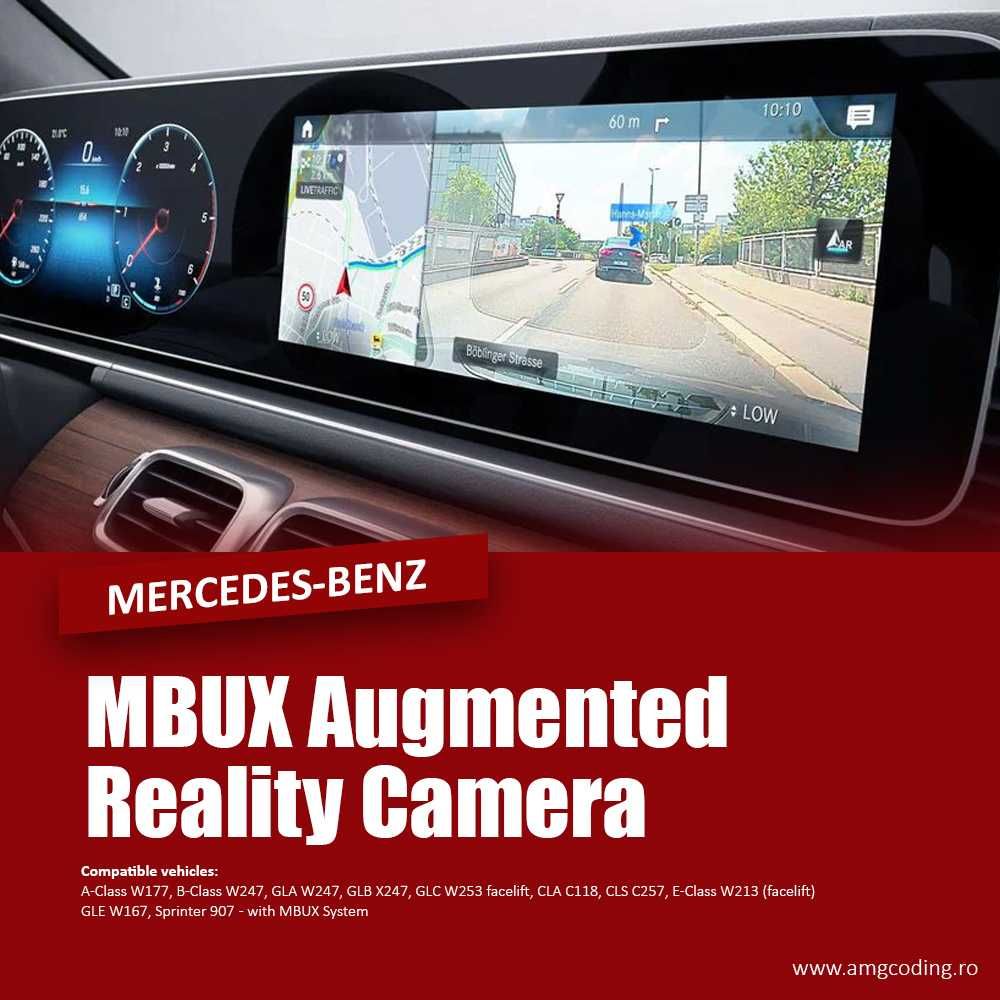 Mercedes MBUX Augmented Reality Camera Permanent A B GLA GLB E GLC GLE