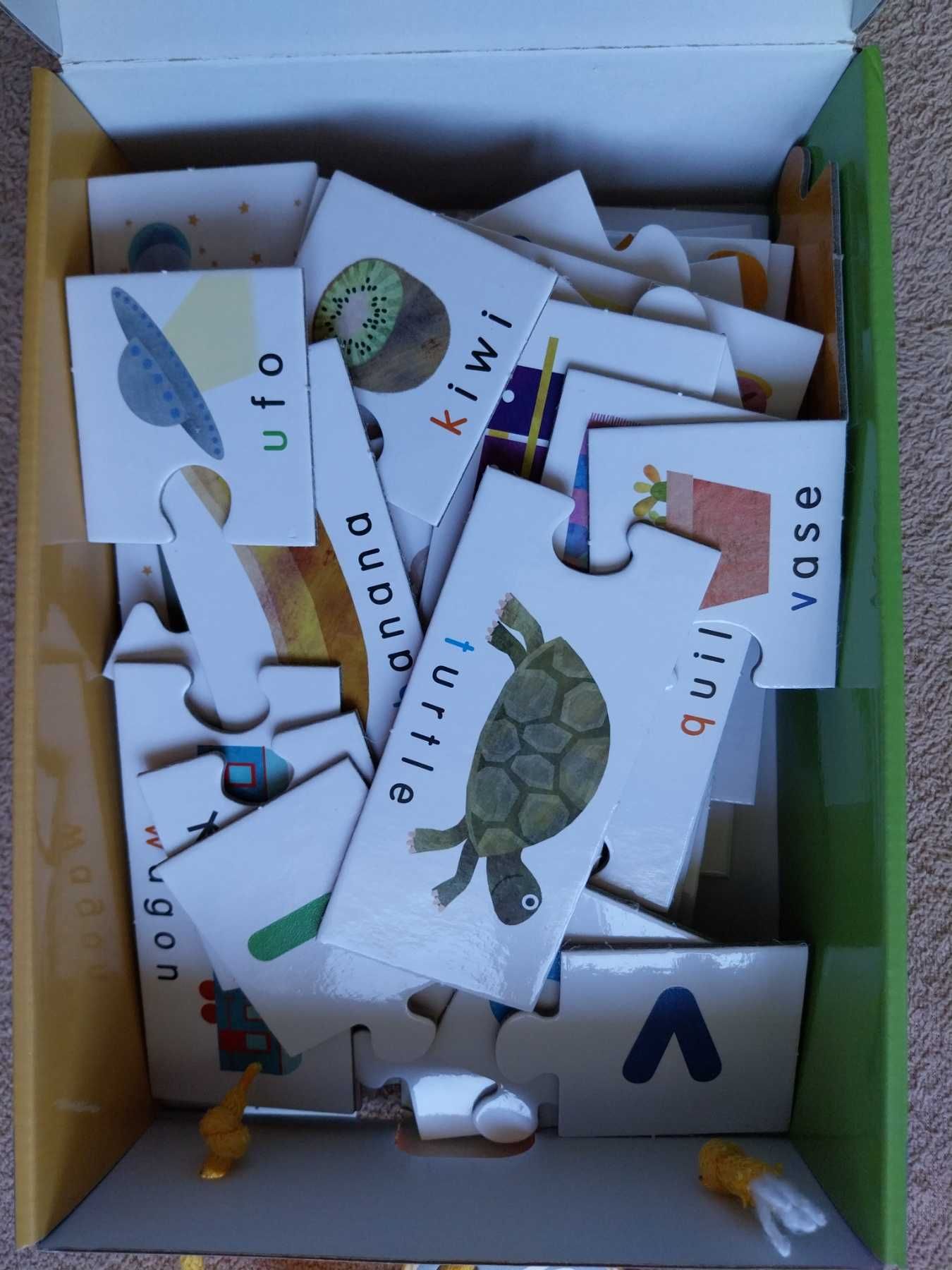 Нова детска игра Montessori Touch Abc