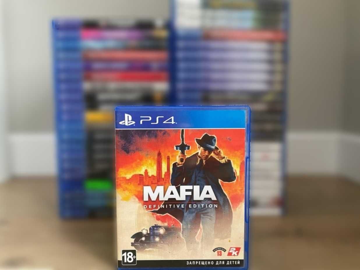 MAFIA Definitive Edition PS4/PS5 Мафия Пс 4 Большой Выбор Дисков