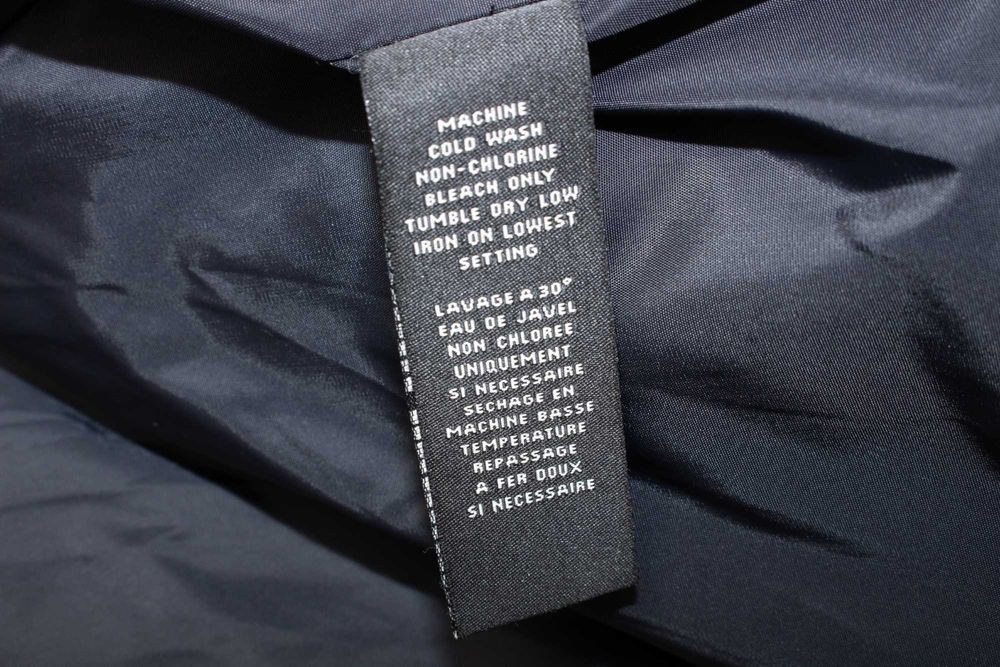 Ralph Lauren Polo Jeans оригинално дамско яке пухено парка черна пух М